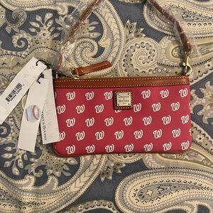 NWT Dooney and Bourke mini bag with Washington Nationals logo